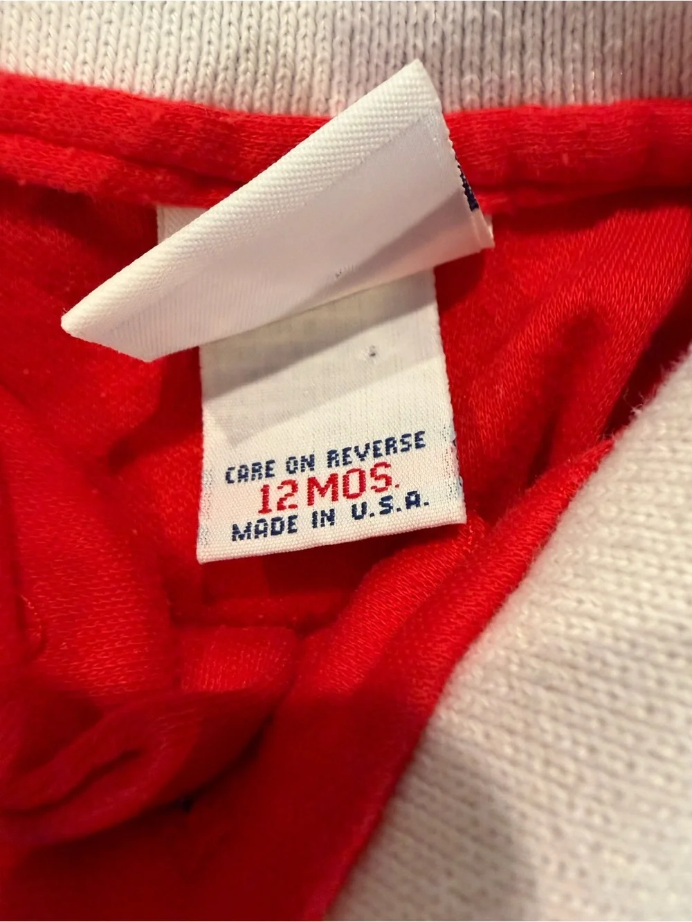 Vintage 90s OshKosh B’gosh Red Polo Shirt Size 12 Months